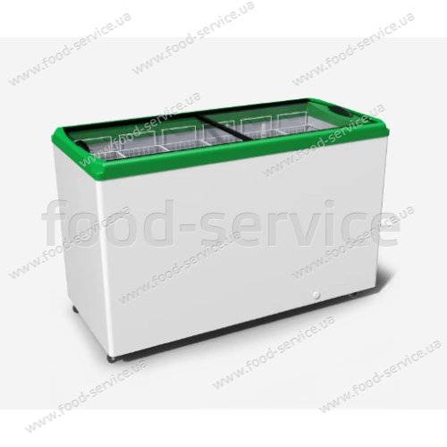 Морозильный ларь с прямым стеклом Juka M500P